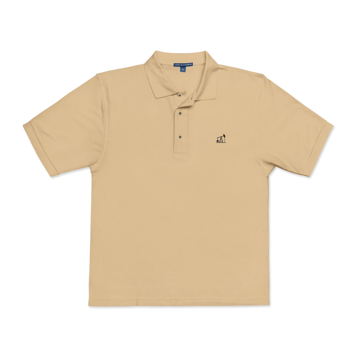 Stylish Unisex Embroidered Pump Jack Polo Shirt - Casual Wear, Everyday Style, Gift for Him/Her, Summer Outfits, Outdoor Events