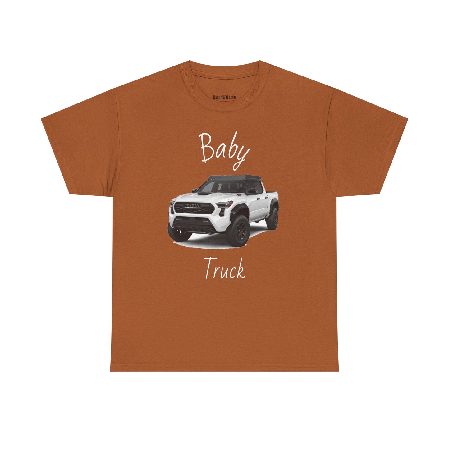 Baby Truck T-Shirt - Unisex Heavy Cotton Tee, Funny Dad Gift, Kids' Truck Lover Tee, Birthday Gift, Casual Outing Apparel