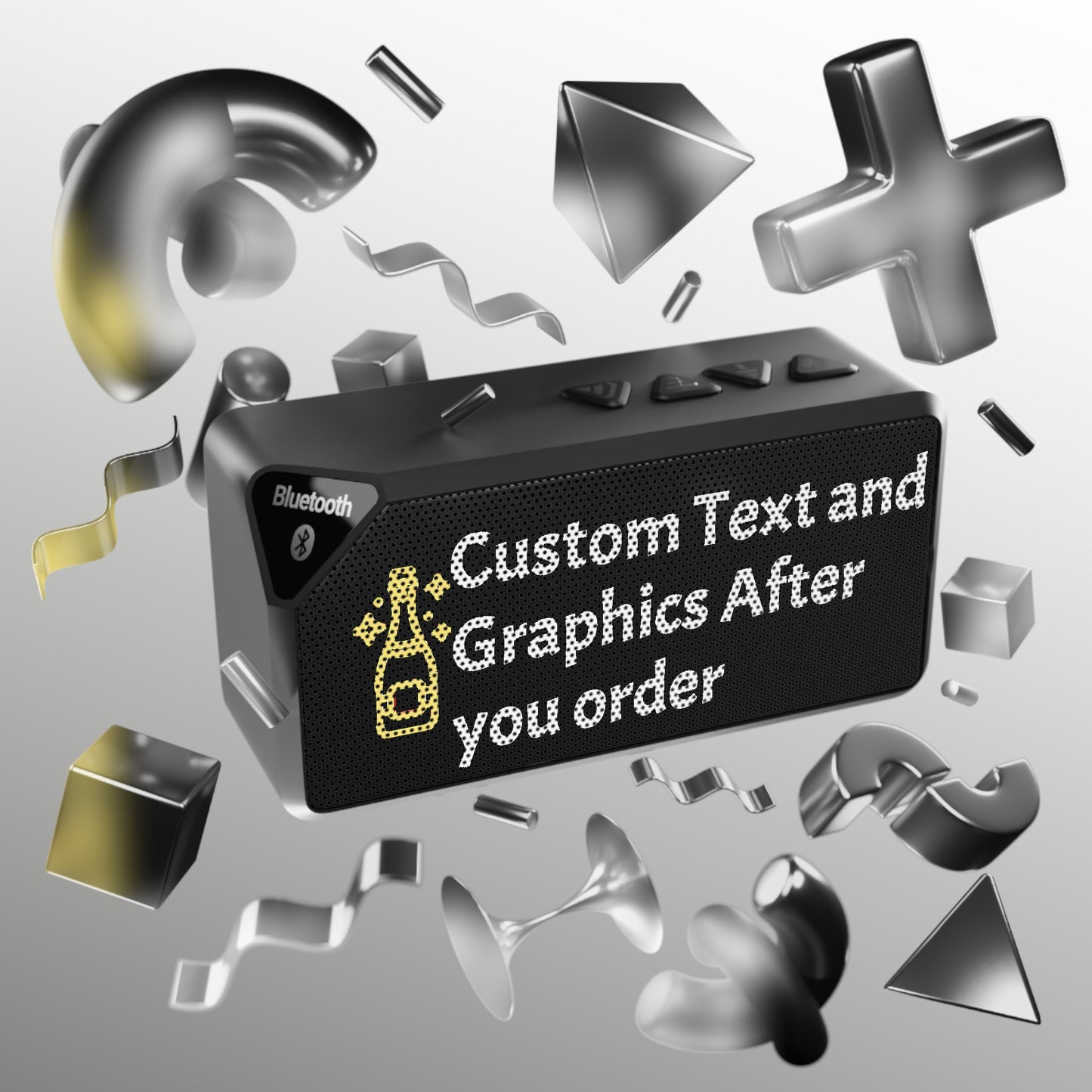Fun Bluetooth Speaker - Customized for Parties, Events, Groups