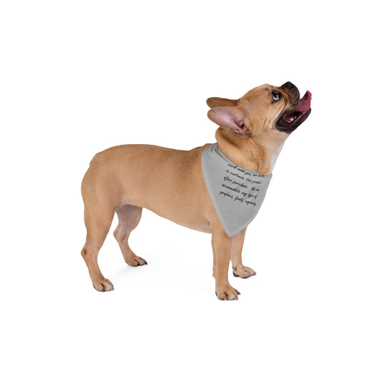 Personalized Pet Bandana for Dogs, Custom Pet Accessory, Cute Gift for Dog Lovers, Customizable Pet Apparel, Stylish Canine Fashion