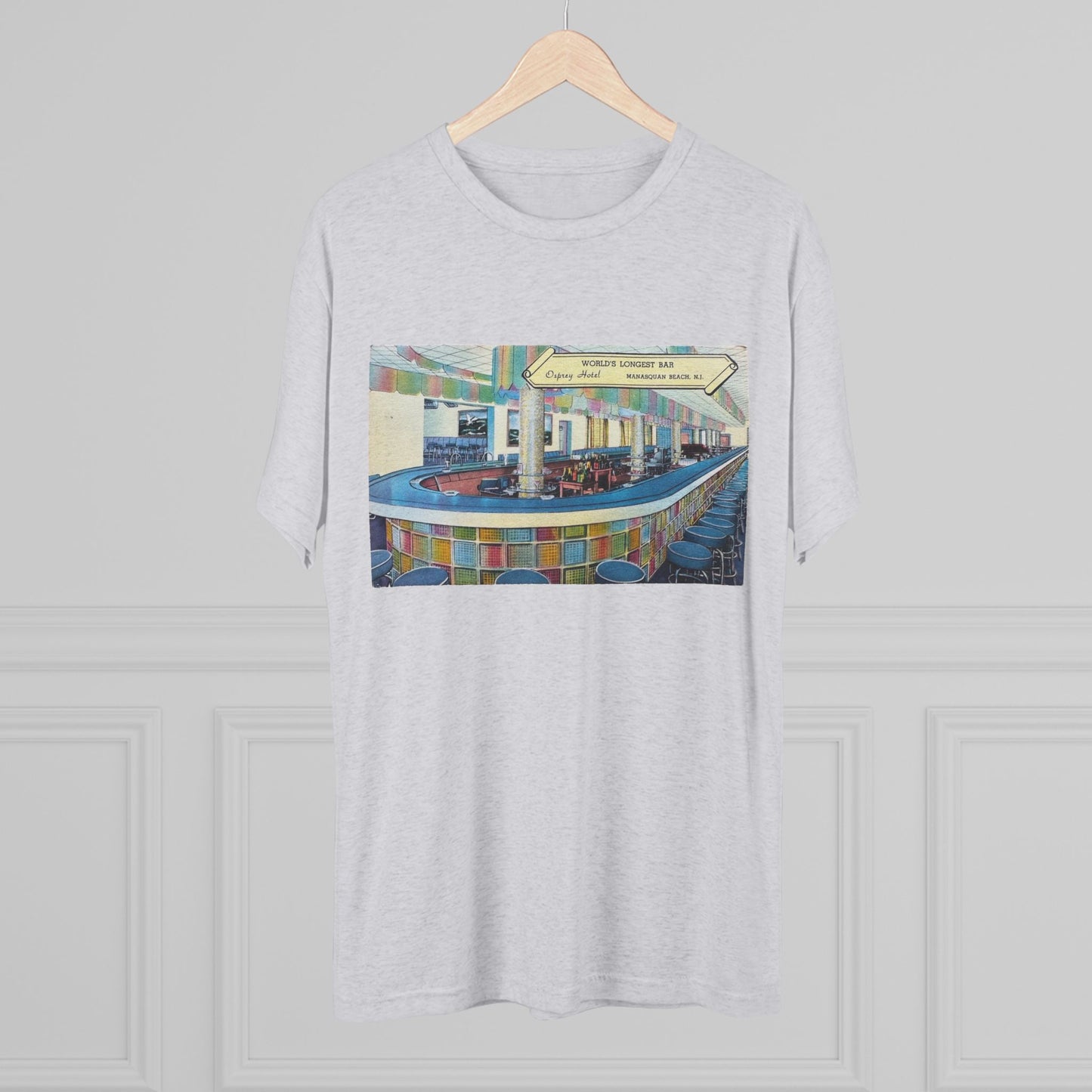 The Osprey, Manasquan, NJ c1950s the world's longest bar