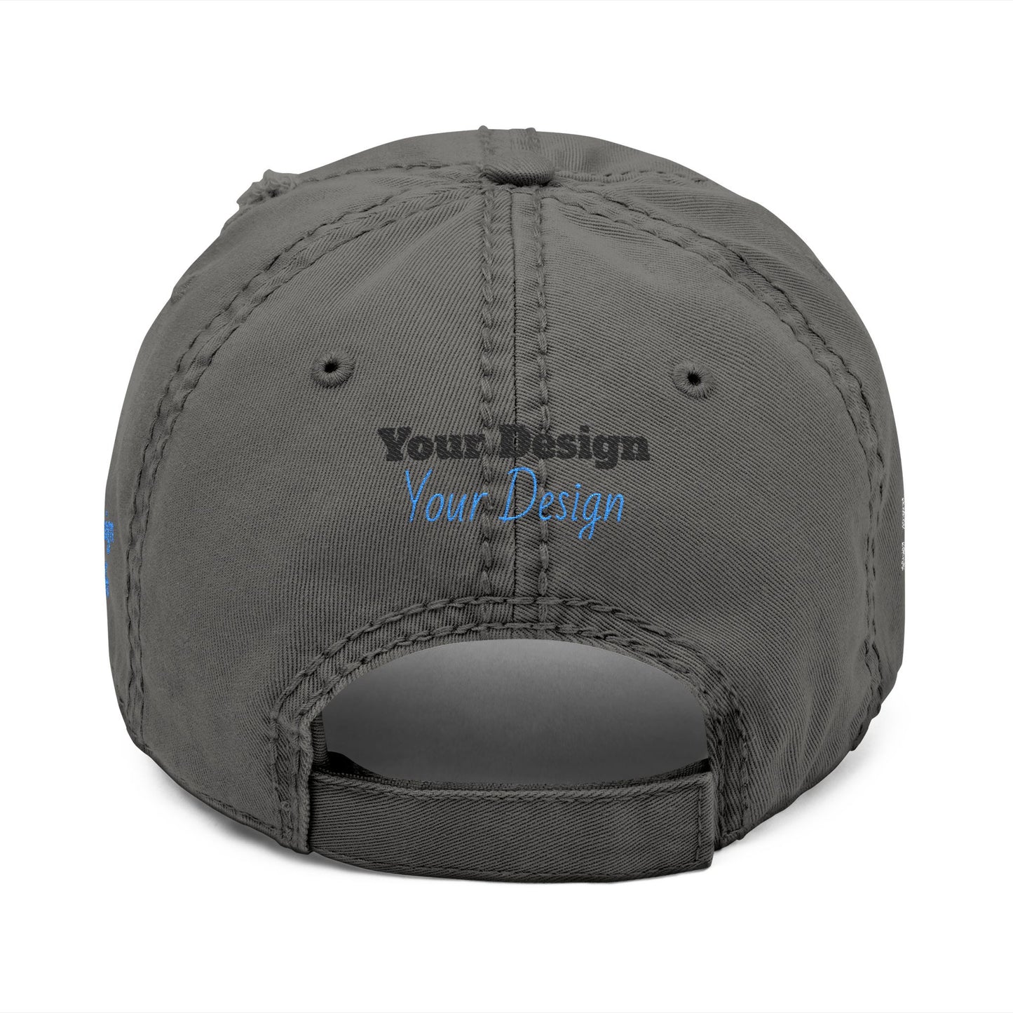 OTTO (r) Distressed Dad Hat - Custom Embroidered Cap, Personalization