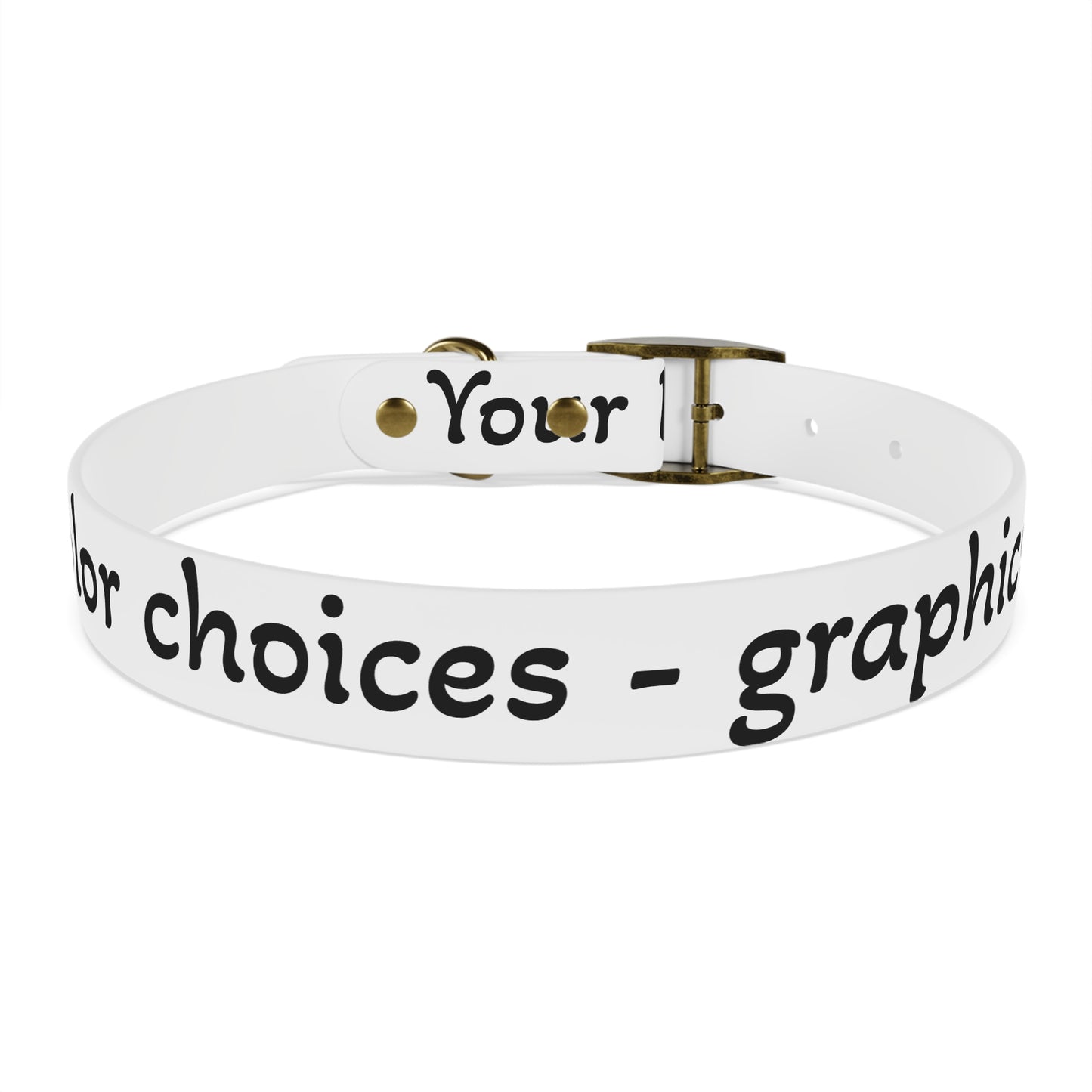 Customizable Dog Collar