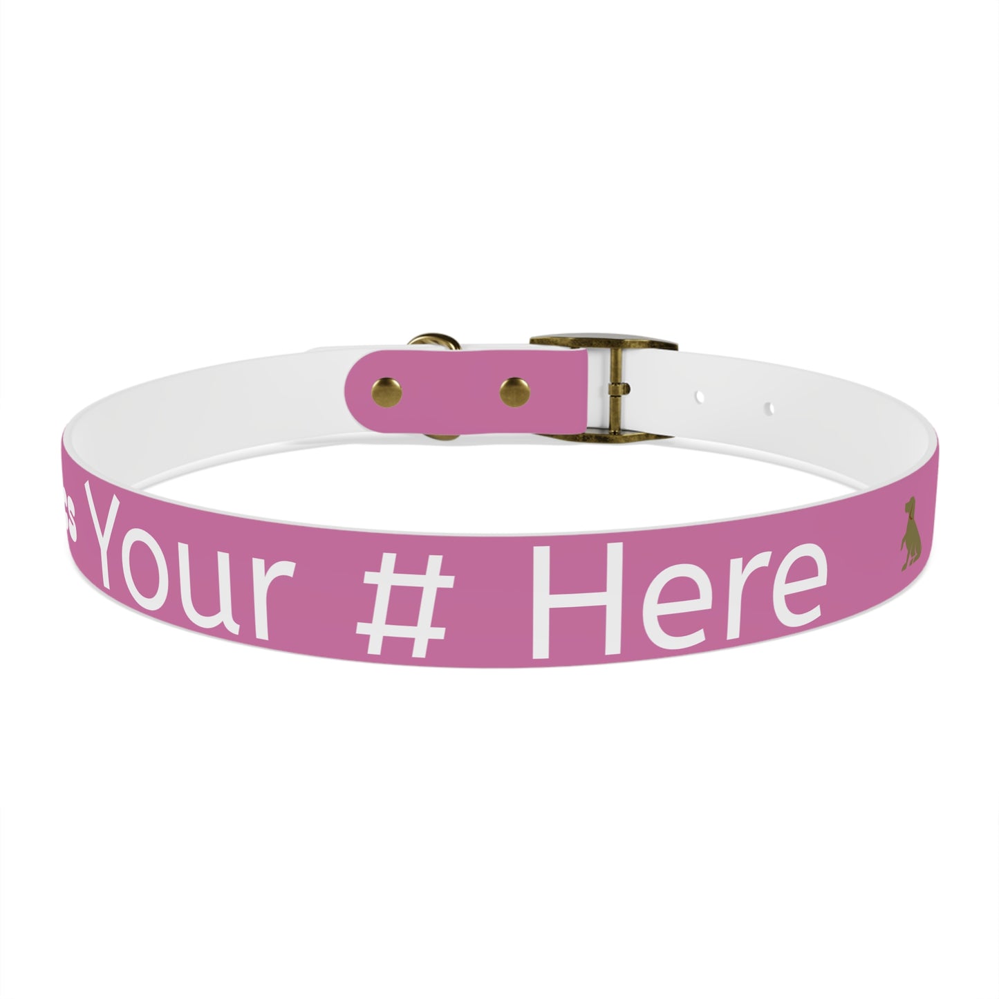 Chic Dog Collar for Stylish Pets, Customizable Pet Accessory, Gift for Dog Lovers, Durable Pink Collar, Fun Pet Fashion