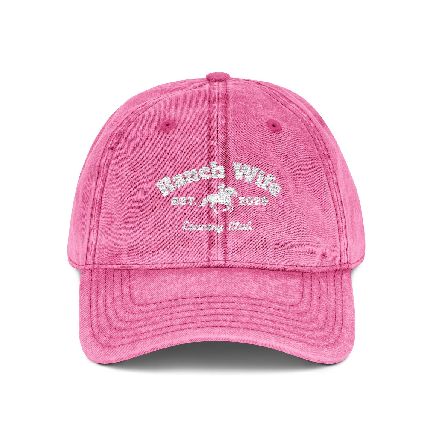 Vintage Embroidered Cap for Equestrians, Horse Lover Gift, Adjustable Pink Hat, Rodeo Accessory, Outdoor Sports Cap, Unique Casual Wear