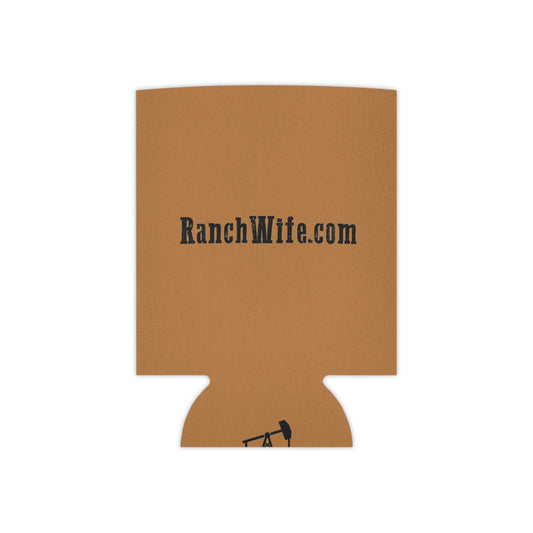 Ranch Wife Can Cooler - Stylish Beverage Insulator for Outdoor Parties, Camping, and Celebrations, Gifts for Country Lovers
