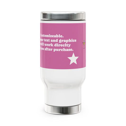 Customizable Stainless Steel Travel Mug