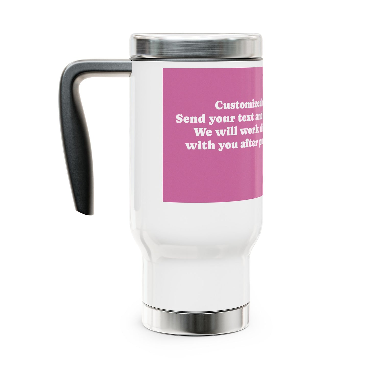 Customizable Stainless Steel Travel Mug