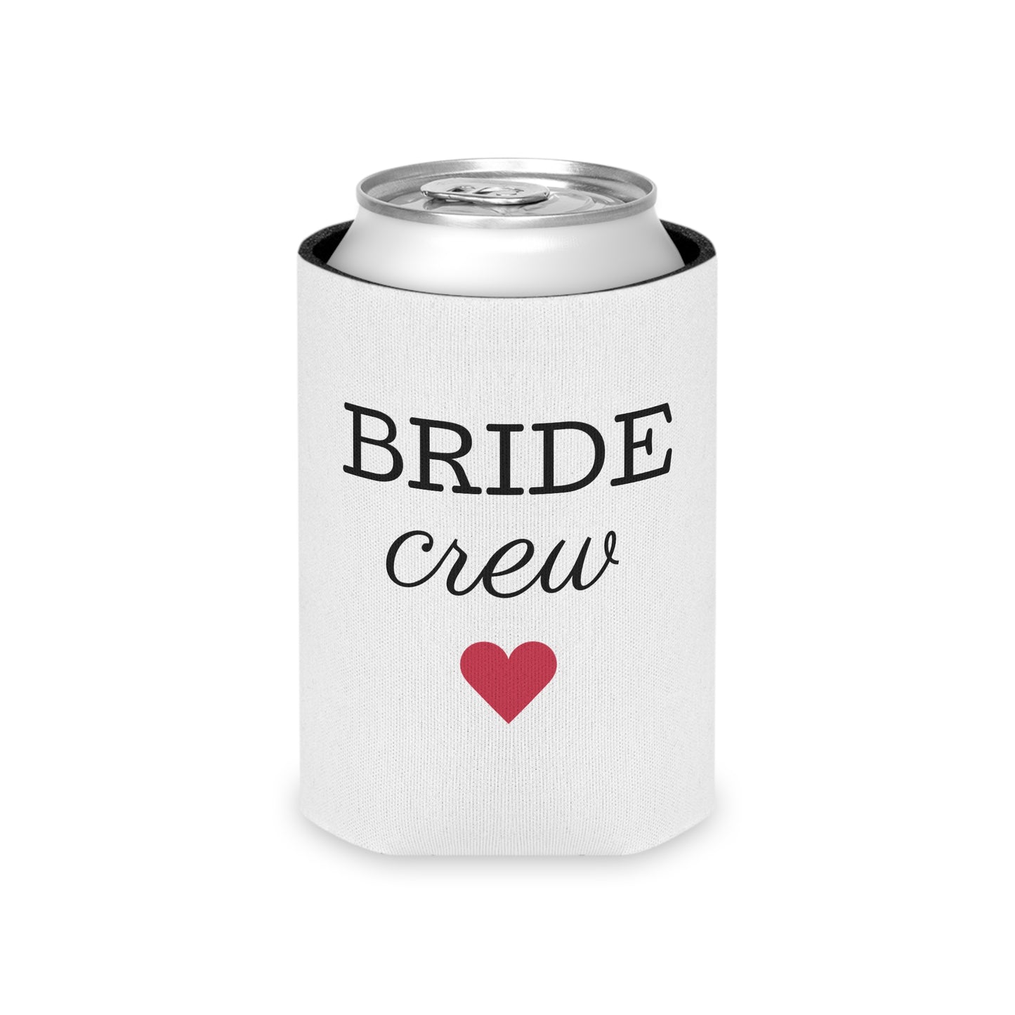 Bride Crew Can Cooler, Wedding Favors, Bridal Party Gifts, Bachelorette Party Accessories, Customizable Drink Holders