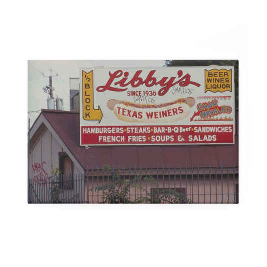 Libby's Lunch was the best Texas Weiner joint in NJ, hands down.