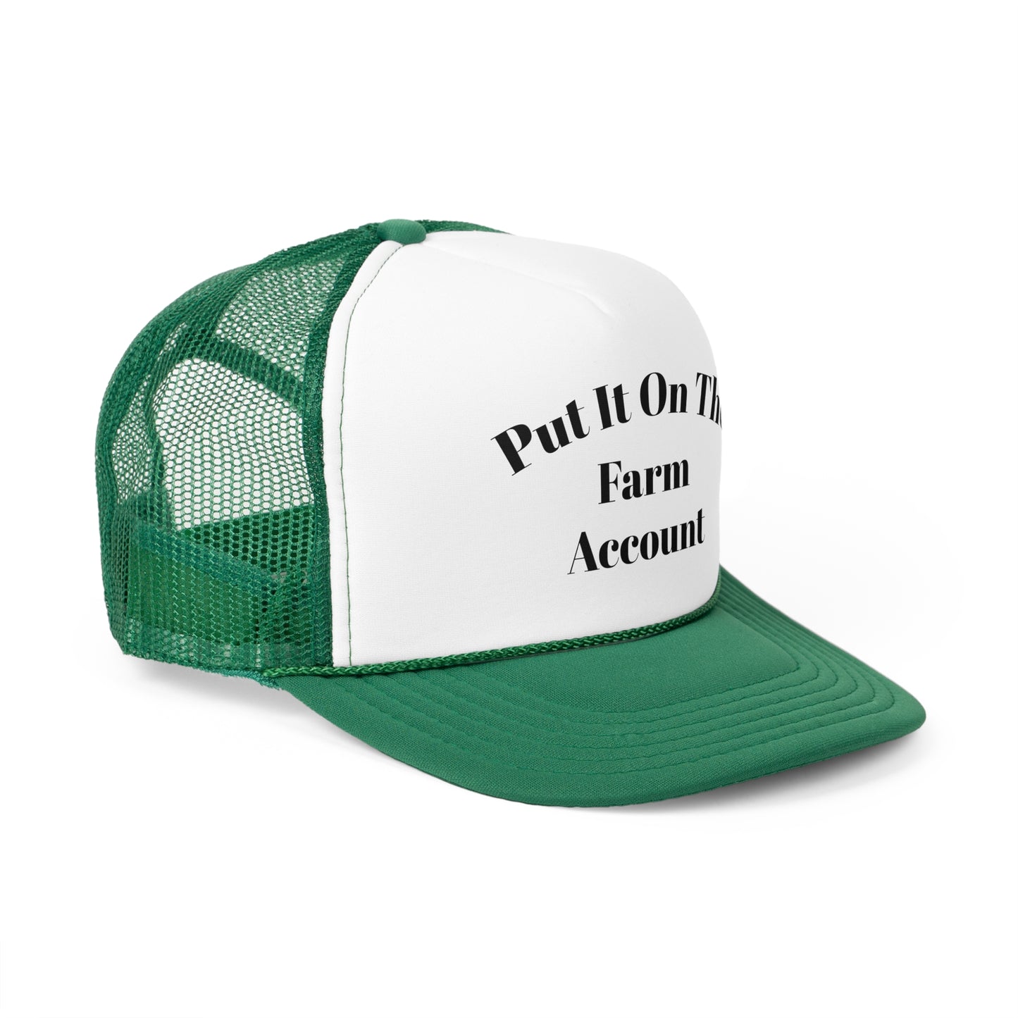 Farm Account Trucker Cap - Fun Farm Hat, Gifts for Farmers, Outdoor Adventures, Country Life, Farm-Themed Apparel