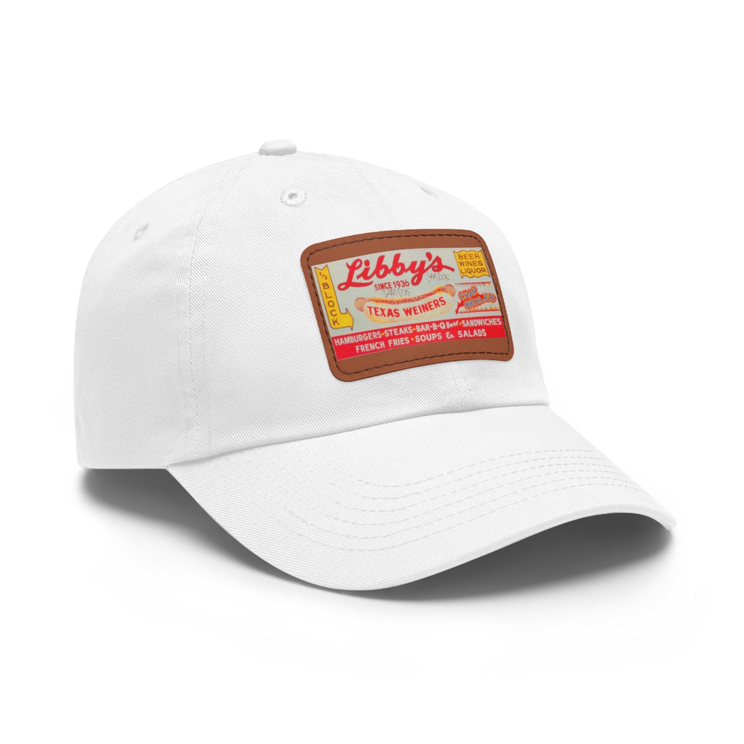 Libby's Lunch - Paterson, NJ Sign On a Hat