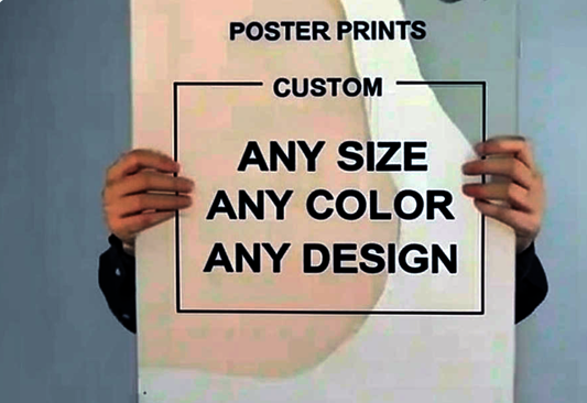 Custom Framed Poster, Personalized Wall Art and Signage